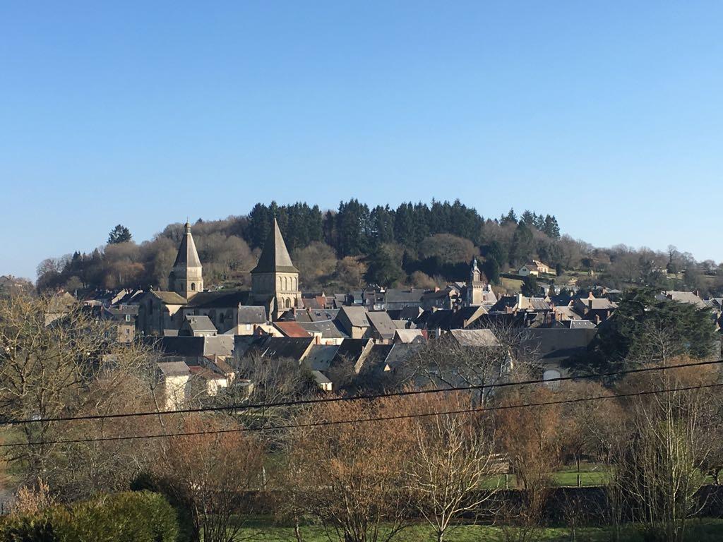 Ferienwohnung Aux Cieux Bénévent-lʼAbbaye Exterior foto